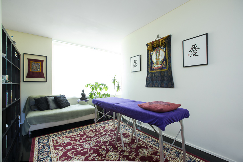 The Reiki Room in Surry Hills is a relaxing, comfortable and open space.